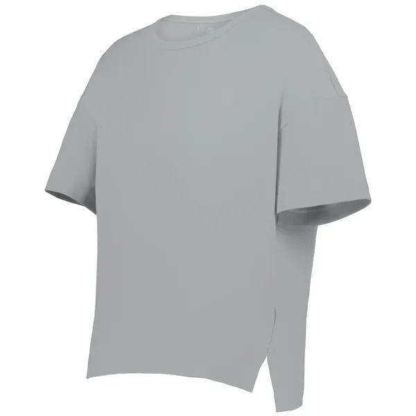 Ladies' t-shirt with raw edge detailing.... from ASI 37461 Augusta Sportswear / Holloway Sportswear