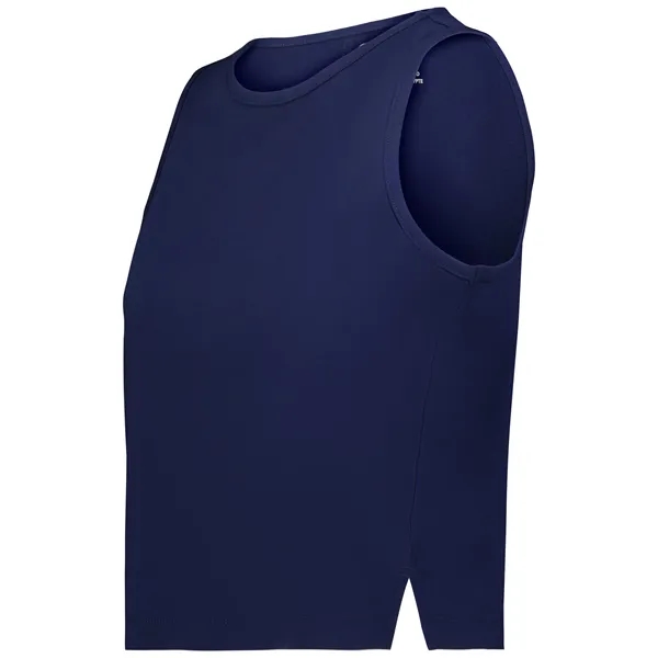 Girls tank with raw edge detailing.... from ASI 37461 Augusta Sportswear / Holloway Sportswear