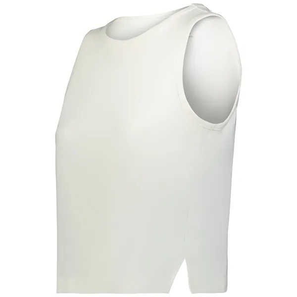 Girls tank with raw edge detailing.... from ASI 37461 Augusta Sportswear / Holloway Sportswear