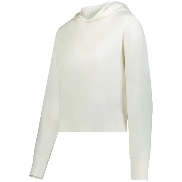 Girls hoodie with raw edge detailing.... from ASI 37461 Augusta Sportswear / Holloway Sportswear