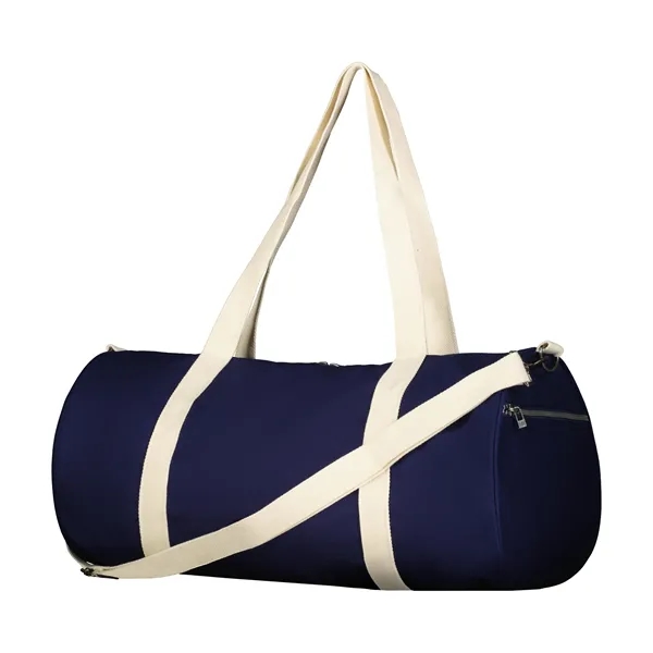 Cotton duffle bag features dual canvas handles, a detachable shoulder strap.... from ASI 37461 Augusta Sportswear