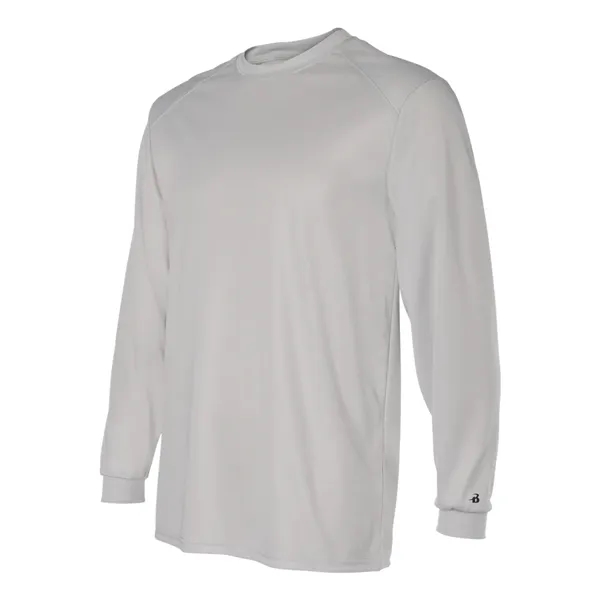 Long sleeve t-shirt with moisture managing. Blank product.... from ASI 84358 S&S Activewear