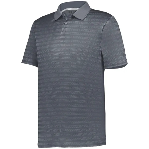 Sideline striped polo with 3 button placket.... from ASI 37461 Augusta Sportswear