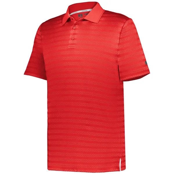 Sideline striped polo with 3 button placket.... from ASI 37461 Augusta Sportswear