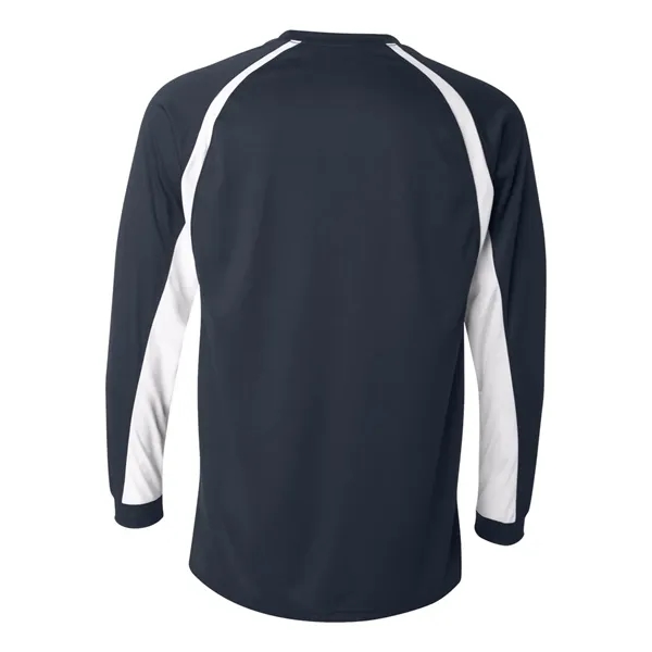 Long sleeve t-shirt equipped with moisture-management and anti-microbial technology.... from ASI 84358 S&S Activewear
