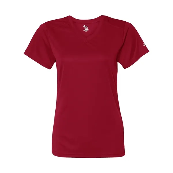 Women's v-neck short sleeve t-shirt, blank.... from ASI 84358 S&S Activewear