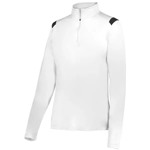 Lightweight ladies' 1/4 zip pullover.... from ASI 37461 Augusta Sportswear / Badger Sport Badger Sportswear Badger Sportswear Div. of Founder Sport Group