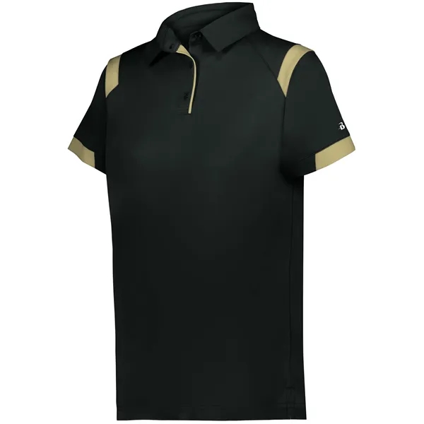 Ladies' On The Rise Polo with a 3 button placket.... from ASI 37461 Augusta Sportswear / Badger Sport Badger Sportswear Badger Sportswear Div. of Founder Sport Group