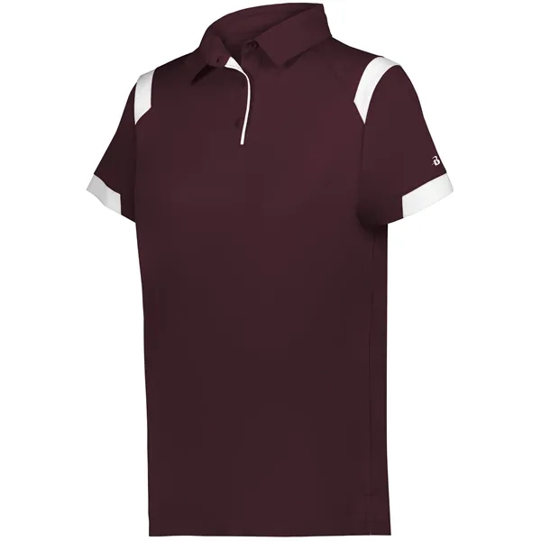 Ladies' On The Rise Polo with a 3 button placket.... from ASI 37461 Augusta Sportswear / Badger Sport Badger Sportswear Badger Sportswear Div. of Founder Sport Group