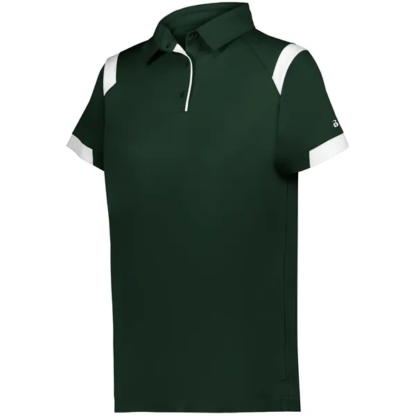 Ladies' On The Rise Polo with a 3 button placket.... from ASI 37461 Augusta Sportswear / Badger Sport Badger Sportswear Badger Sportswear Div. of Founder Sport Group