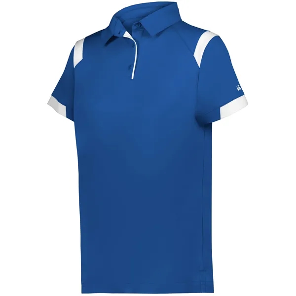 Ladies' On The Rise Polo with a 3 button placket.... from ASI 37461 Augusta Sportswear / Badger Sport Badger Sportswear Badger Sportswear Div. of Founder Sport Group