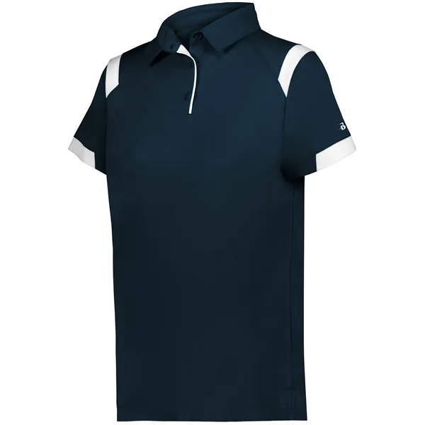 Ladies' On The Rise Polo with a 3 button placket.... from ASI 37461 Augusta Sportswear / Badger Sport Badger Sportswear Badger Sportswear Div. of Founder Sport Group