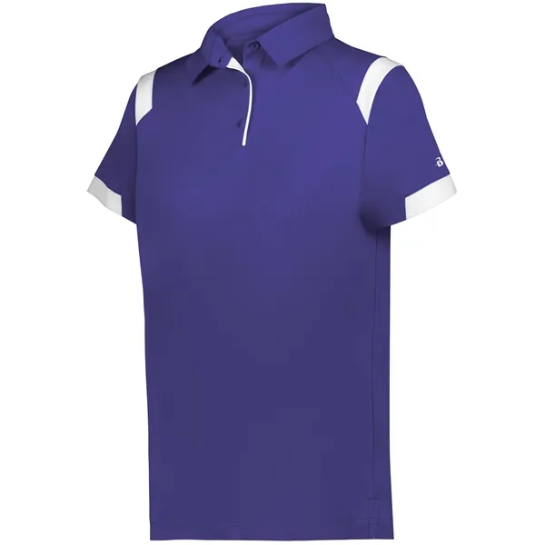 Ladies' On The Rise Polo with a 3 button placket.... from ASI 37461 Augusta Sportswear / Badger Sport Badger Sportswear Badger Sportswear Div. of Founder Sport Group