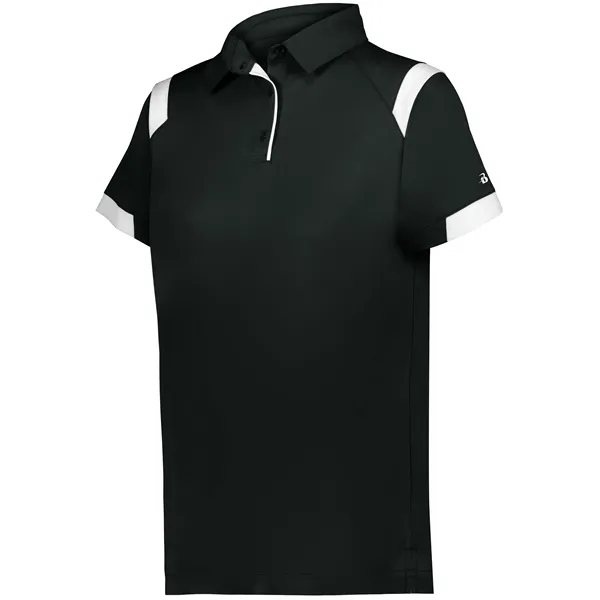 Ladies' On The Rise Polo with a 3 button placket.... from ASI 37461 Augusta Sportswear / Badger Sport Badger Sportswear Badger Sportswear Div. of Founder Sport Group