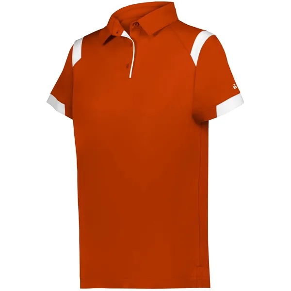 Ladies' On The Rise Polo with a 3 button placket.... from ASI 37461 Augusta Sportswear / Badger Sport Badger Sportswear Badger Sportswear Div. of Founder Sport Group