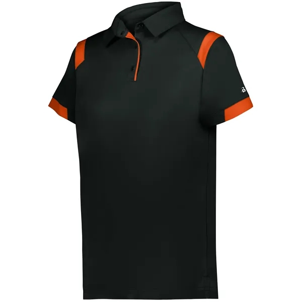 Ladies' On The Rise Polo with a 3 button placket.... from ASI 37461 Augusta Sportswear / Badger Sport Badger Sportswear Badger Sportswear Div. of Founder Sport Group