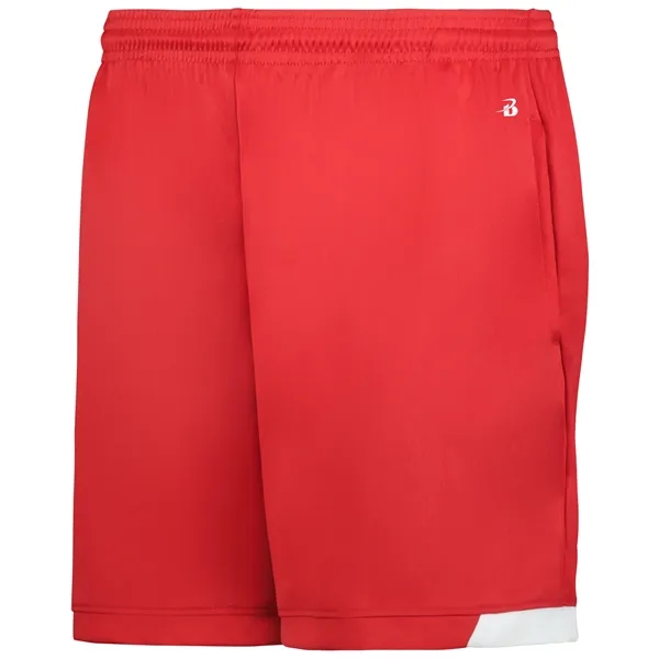 Ladies' On The Rise Shorts with pockets.... from ASI 37461 Augusta Sportswear / Badger Sport