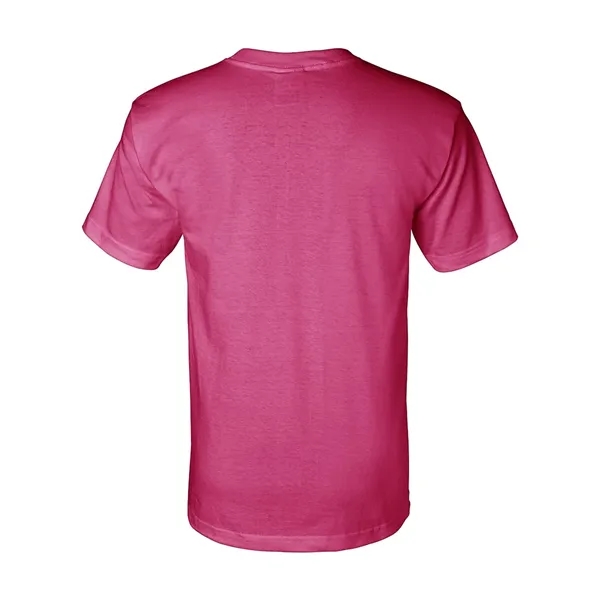 Adult pre-shrunk 100% cotton short sleeve t-shirt, union made. Blank product.... from ASI 84358 S&S Activewear