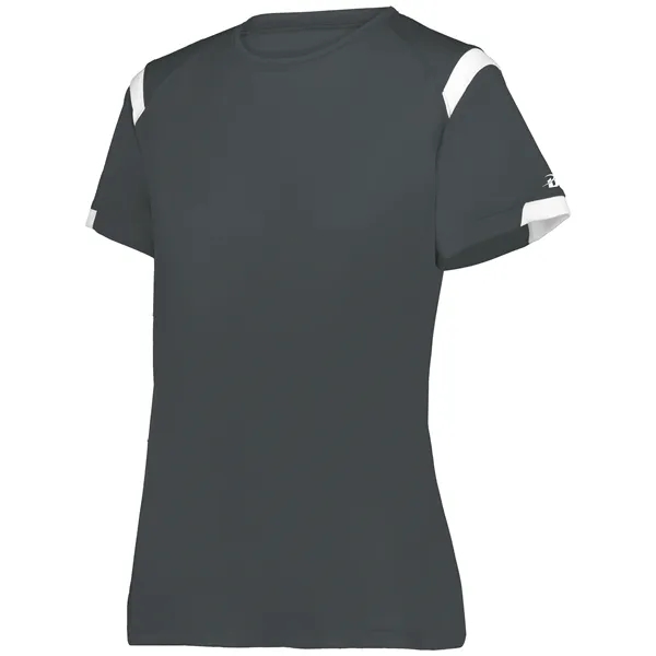 Ladies' moisture wicking crewneck t-shirt.... from ASI 37461 Augusta Sportswear / Badger Sport