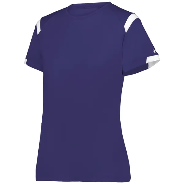 Ladies' moisture wicking crewneck t-shirt.... from ASI 37461 Augusta Sportswear / Badger Sport