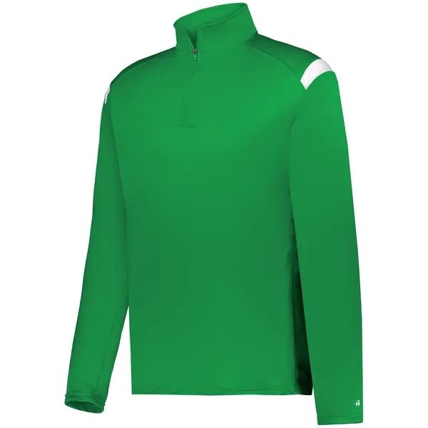 Adult moisture wicking 1/4 zip pullover.... from ASI 37461 Augusta Sportswear / Badger Sport