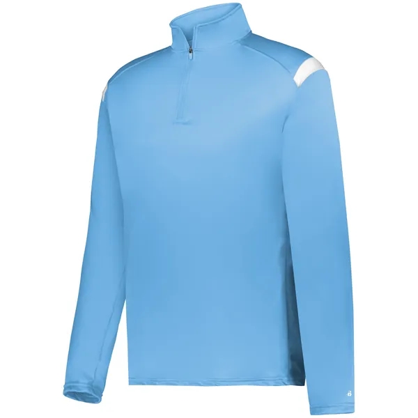 Adult moisture wicking 1/4 zip pullover.... from ASI 37461 Augusta Sportswear / Badger Sport