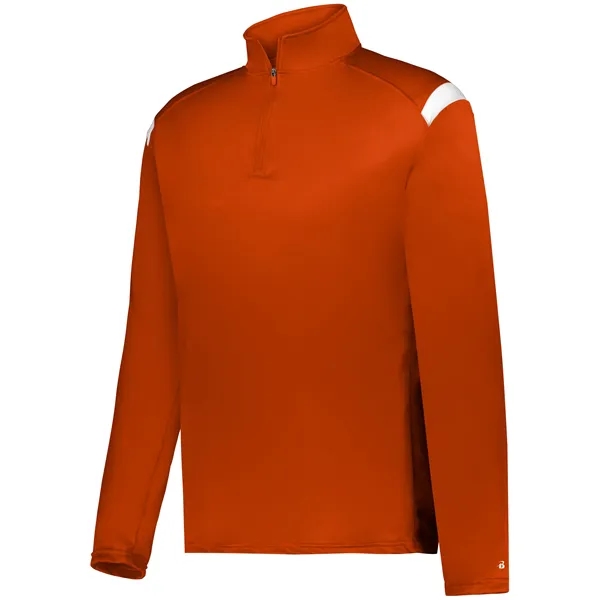 Adult moisture wicking 1/4 zip pullover.... from ASI 37461 Augusta Sportswear / Badger Sport