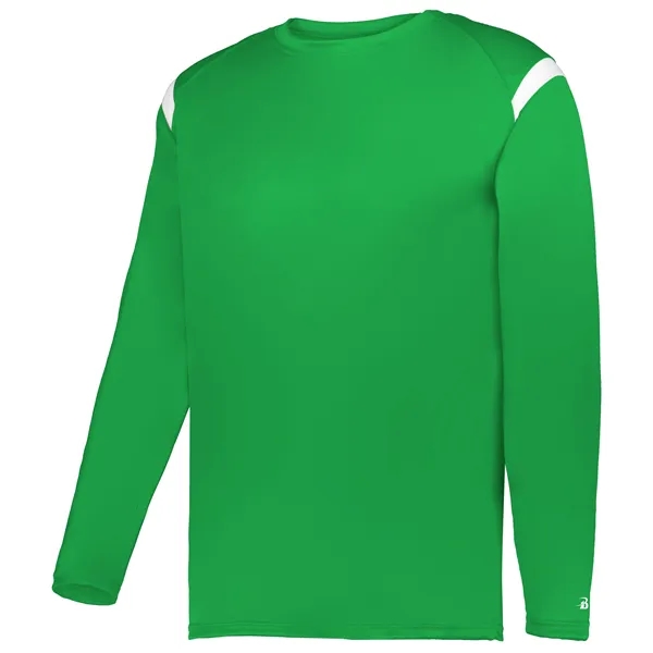 Adult moisture wicking long sleeve t-shirt.... from ASI 37461 Augusta Sportswear / Badger Sport