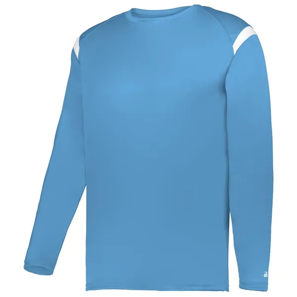 Adult moisture wicking long sleeve t-shirt.... from ASI 37461 Augusta Sportswear / Badger Sport