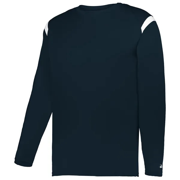 Adult moisture wicking long sleeve t-shirt.... from ASI 37461 Augusta Sportswear / Badger Sport