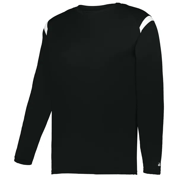Adult moisture wicking long sleeve t-shirt.... from ASI 37461 Augusta Sportswear / Badger Sport