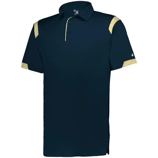 Adult On The Rise Polo with a 3 button placket.... from ASI 37461 Augusta Sportswear / Badger Sport Badger Sportswear Badger Sportswear Div. of Founder Sport Group