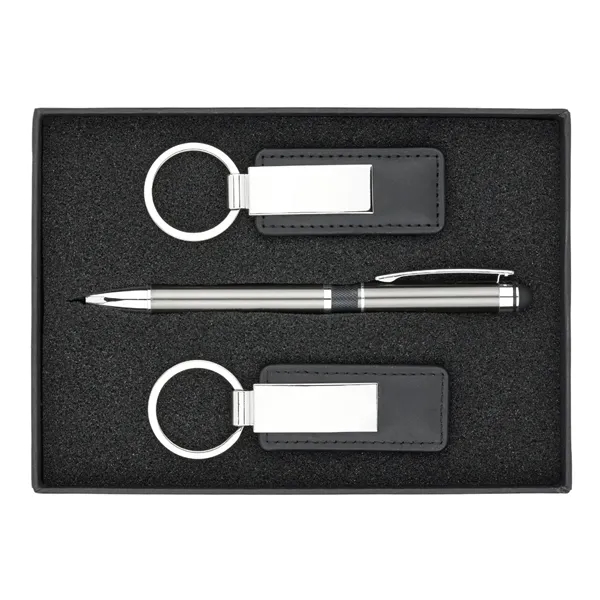 Dealer two keyring and stylus pen gift set... from ASI 57655 STOPNGO Line