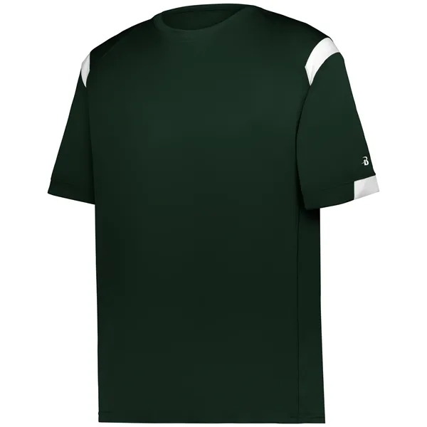 Adult moisture wicking crewneck t-shirt.... from ASI 37461 Augusta Sportswear / Badger Sport