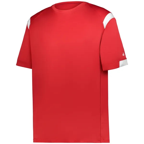 Youth moisture wicking crewneck t-shirt.... from ASI 37461 Augusta Sportswear / Badger Sport Badger Sportswear Badger Sportswear Div. of Founder Sport Group