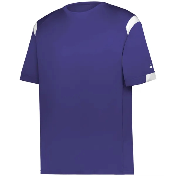 Youth moisture wicking crewneck t-shirt.... from ASI 37461 Augusta Sportswear / Badger Sport Badger Sportswear Badger Sportswear Div. of Founder Sport Group