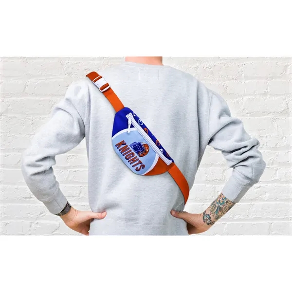 Full color, full bleed recycled canvas Fanny Pack with choice of... from ASI 45657 Pop! Promos