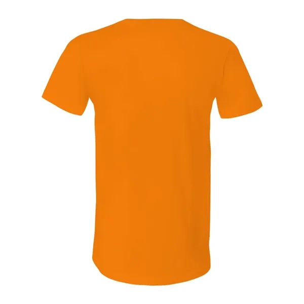 Adult short sleeve v-neck t-shirt with hemmed sleeves. Blank product.... from ASI 84358 S&S Activewear