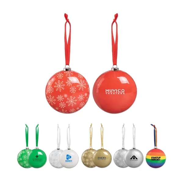 3 1/2" plastic ornament with a ribbon.... from ASI 98360 WOWLine / WOWLine®