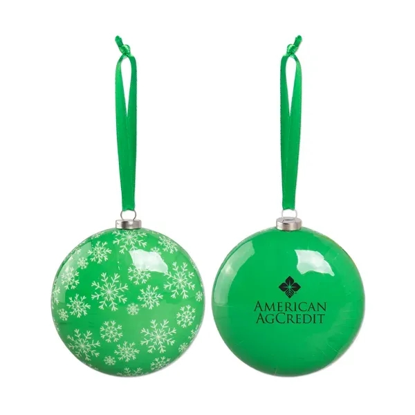 3 1/2" plastic ornament with a ribbon.... from ASI 98360 WOWLine / WOWLine®