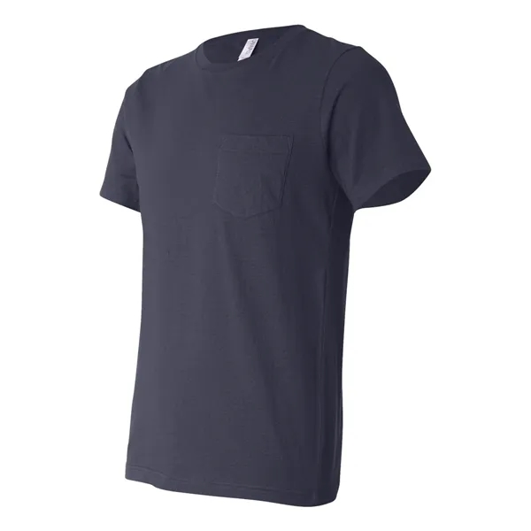 Adult jersey pocket t-shirt. Blank product.... from ASI 84358 S&S Activewear