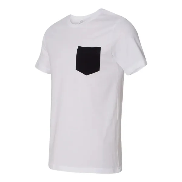 Adult jersey pocket t-shirt. Blank product.... from ASI 84358 S&S Activewear