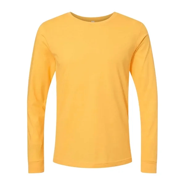 BELLA + CANVAS Unisex Heather CVC Long Sleeve Tee... from ASI 84358 S&S Activewear