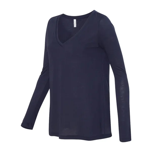 Women's Flowy Long Sleeve V-Neck T-Shirt.... from ASI 84358 S&S Activewear