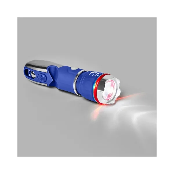 1.5" x 5.8125" x 1.5" plastic multi-tool with COB emergency light.... from ASI 79530 Prime Line