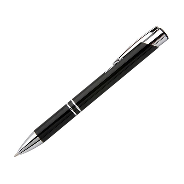 5.6" x .54" metal pen with standard blue ink and multiple... from ASI 37218 Athena Promo (tm)