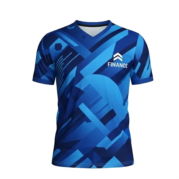 Lightweight V-neck tee with stretch comfort and breathable fabric, ideal for... from ASI 72657 Active Life Promo / Active Life Promo