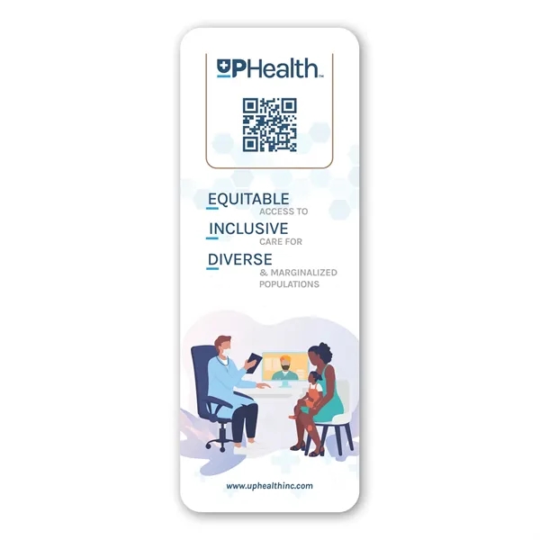 5.75" x 2.125" paper bookmark with a slit that holds pages... from ASI 68507 The Magnet Group / Magnet LLC™