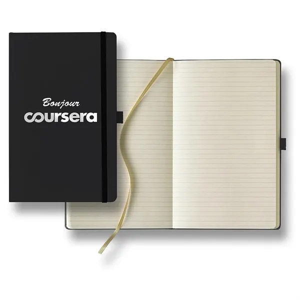 Journal with 224 lined ivory pages, back expandable pocket, gold ribbon... from ASI 68507 The Magnet Group / Castelli