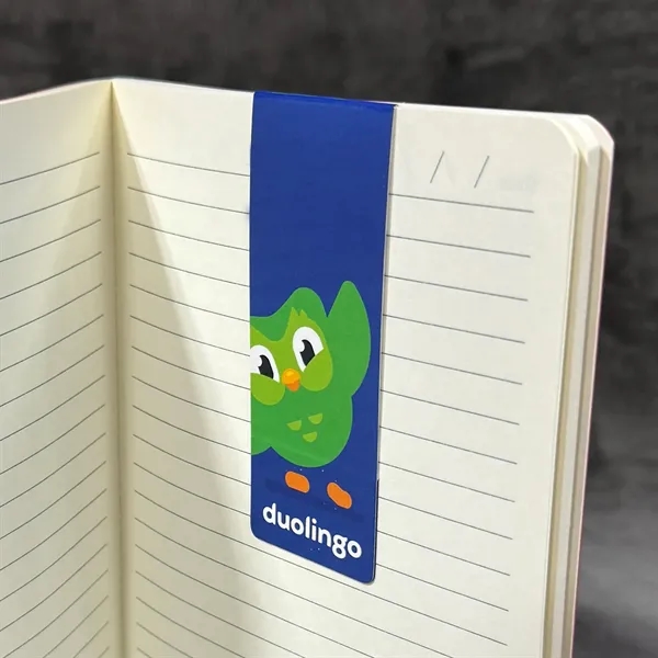 8" x 1.5" bookmark magnet made from 10 pt. paper with... from ASI 68507 The Magnet Group / Magnet LLC™